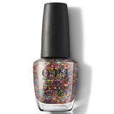 OPI - YOU HAD ME AT CONFETTI-NAIL LECQUER