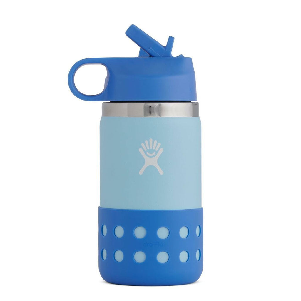 HYDRO FLASK – 12 Oz KIDS WIDE MOUTH STRAW LID AND BOOT-ICE