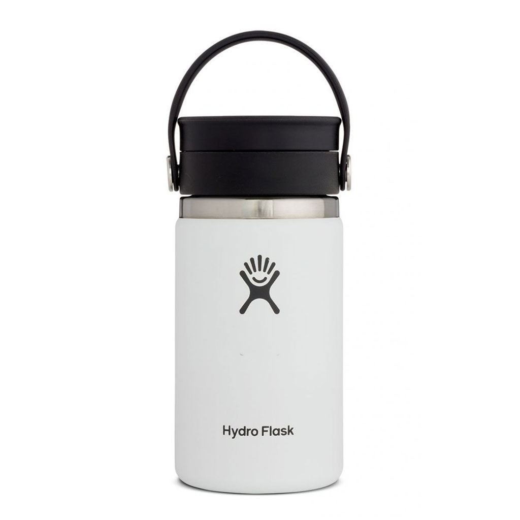 HYDRO FLASK – 12 Oz COFEE WITH WIDE FLEX SIP LID-WHITE