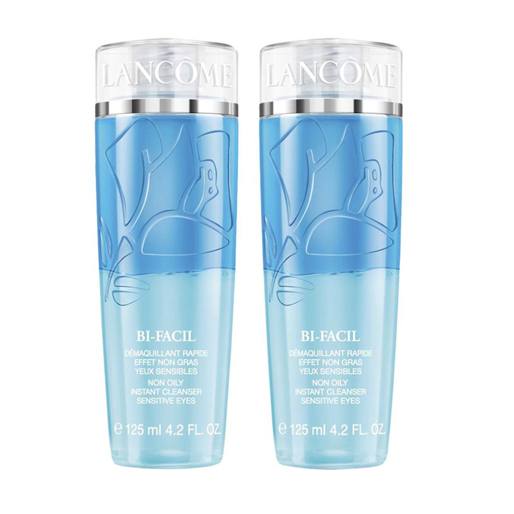 LANCOME BI-FACIAL DUO NON OILY INSTANT CLEANSER FOR SENSITIVE EYES (125 ML) - MyVaniteeCase