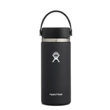 HYDRO FLASK - 16 Oz WIDE FLEX CAP-BLACK