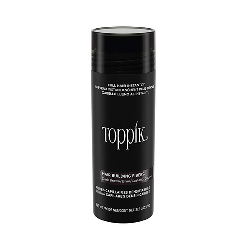 TOPPIK - HAIR BUILDING FIBERS BLACK (27.5 G) - MyVaniteeCase