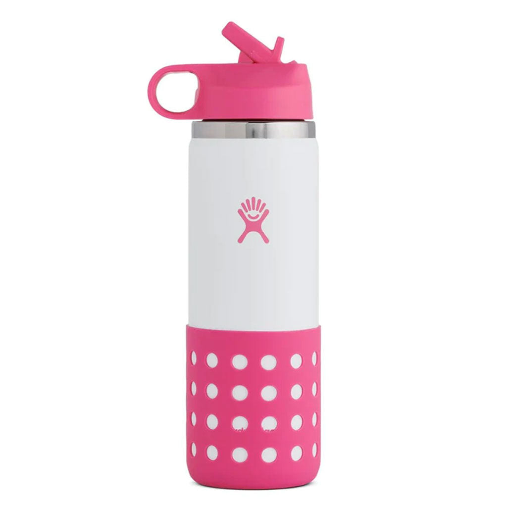 HYDRO FLASK – 20 Oz KIDS WIDE MOUTH STRAW LID & BOOT-PUNCH