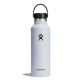 HYDRO FLASK - 21 OZ STANDARD FLEX CAP-WHITE