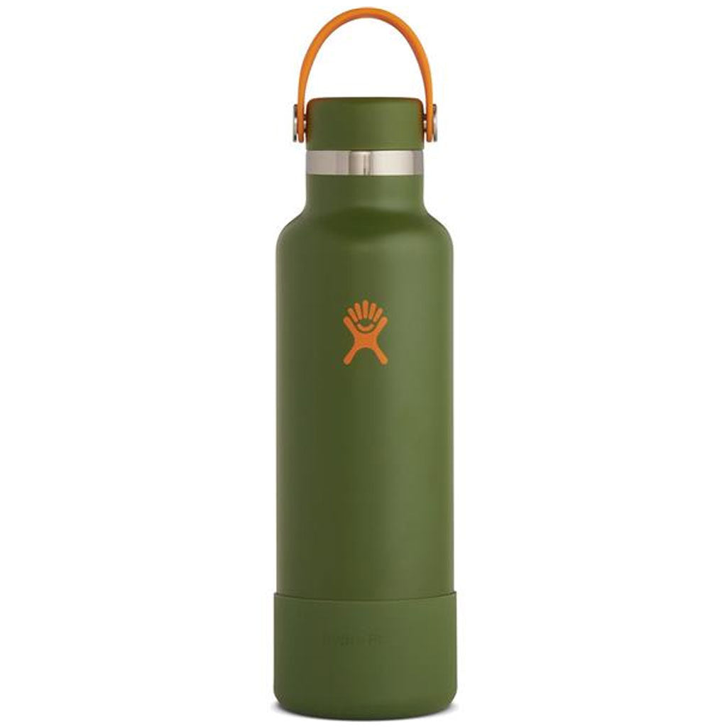HYDRO FLASK - 21 Oz STANDARD FLEX CAP & BOOT-OILVE