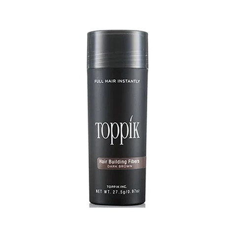 TOPPIK - HAIR BUILDING FIBERS DARK BROWN (0.97 Oz) - MyVaniteeCase