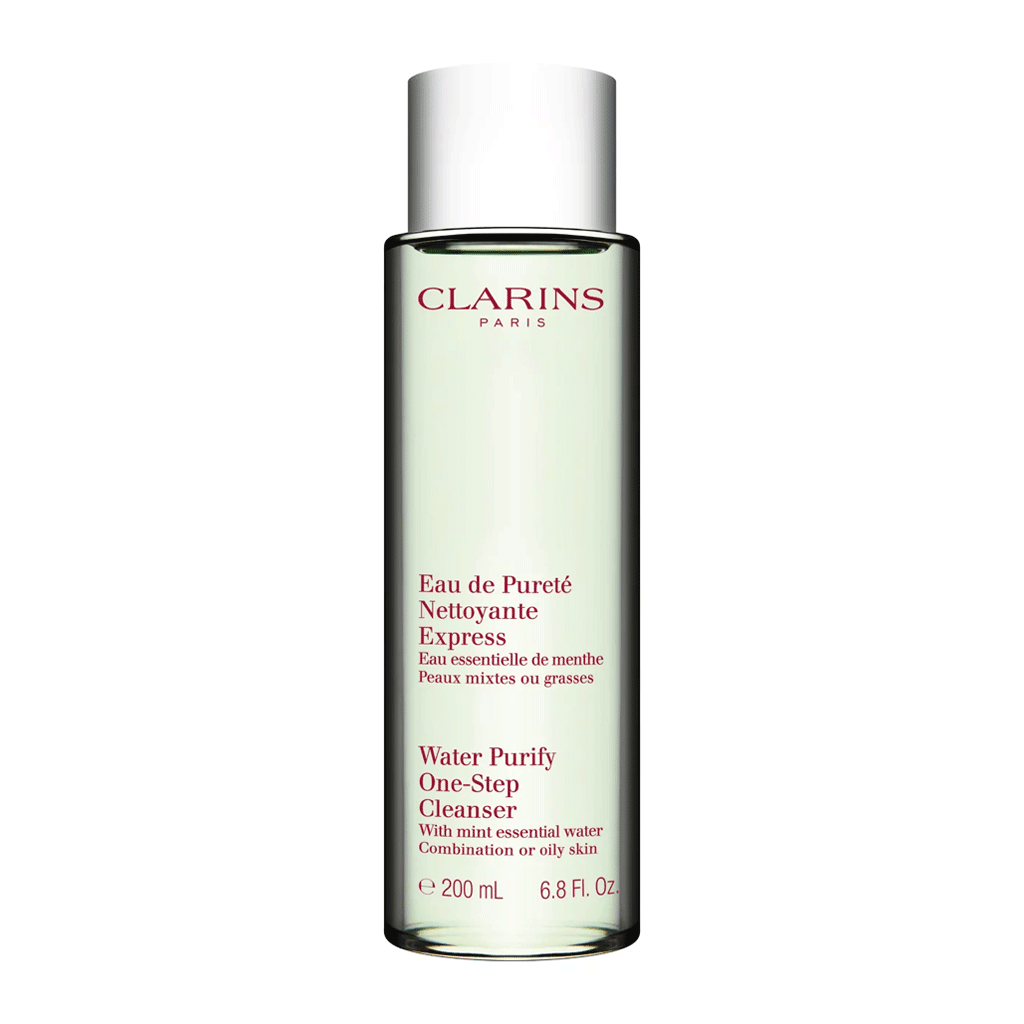 CLARINS - WATER PURIFY ONE-STEP CLEANSER WITH MINT ESSENTIAL WATER - MyVaniteeCase